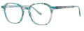 Kensie Whimsical Matcha Marble Eyeglasses - Color Image