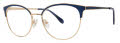 Lilly Pulitzer Everlee Navy Eyeglasses - Color Image