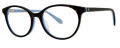 Lilly Pulitzer Girls Kasey Dark Tort/Blue Eyeglasses - Color Image