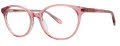 Lilly Pulitzer Girls Kasey Roxie Pink Eyeglasses - Color Image