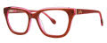 Lilly Pulitzer Yvette Brown Pink Eyeglasses - Color Image