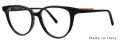 Vera Wang Aveline Black Eyeglasses - Color Image