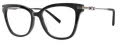 Vera Wang Ciara Black Eyeglasses - Color Image