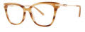Vera Wang Ciara Horn Eyeglasses - Color Image