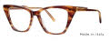 Vera Wang Halle Horn Eyeglasses - Color Image