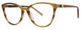 Vera Wang Hester Horn Eyeglasses - Color Image