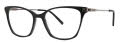 Vera Wang Mardee Black Eyeglasses - Color Image