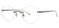 Vera Wang Oma Gunmetal Eyeglasses - Color Image