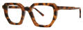 Vera Wang Ras Mahogany Eyeglasses - Color Image