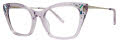 Vera Wang Reesa Lavender Eyeglasses - Color Image