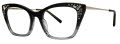 Vera Wang Reesa Sapphire Eyeglasses - Color Image