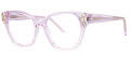 Vera Wang Sadiqua Lavender Eyeglasses - Color Image