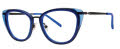 Vera Wang V721 Ultramarine Eyeglasses - Color Image