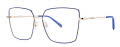 Vera Wang V722 Ultramarine Eyeglasses - Color Image