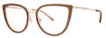 Vera Wang VA70 Blush Pearl Eyeglasses - Color Image
