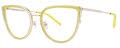 Vera Wang VA70 Chartreuse Eyeglasses - Color Image