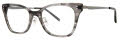 Vera Wang VA73 Smoke Horn Eyeglasses - Color Image