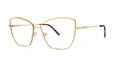 Vera Wang Nyssa Gold Eyeglasses - Color Image
