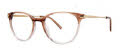Vera Wang V716 Rosewood Eyeglasses - Color Image