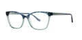Kensie Heartfelt Blue Spruce Eyeglasses - Color Image