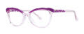 Kensie Girl Loveable Grape Lolly Eyeglasses - Color Image