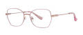 Kensie Girl Perky Carnation Pink Eyeglasses - Color Image