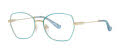Kensie Girl Perky Mint Leaf Eyeglasses - Color Image