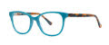 Kensie Girl Shapeshift Tropic Blue Eyeglasses - Color Image