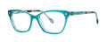 Lilly Pulitzer Alivia Marine Teal  Eyeglasses - Color Image