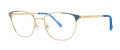 Lilly Pulitzer Colette Ocean Eyeglasses - Color Image