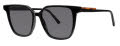 Vera Wang Serve Black Sunglasses - Color Image