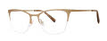 Vera Wang V736 Gold Eyeglasses - Color Image