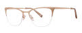 Vera Wang V736 Rose Chrome Eyeglasses - Color Image