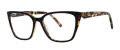 Vera Wang V737 Black Tortoise Eyeglasses - Color Image