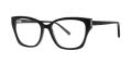 Vera Wang Shiona Black Eyeglasses - Color Image