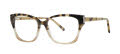 Vera Wang Shiona Satin Tortoise Eyeglasses - Color Image