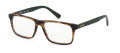 Kenneth Cole RN50013 Shiny Dark Brown / Shiny Dark Green (047) Eyeglasses - Color Image