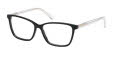 Kenneth Cole RN50057 Shiny Black / Crystal (001) Eyeglasses - Color Image