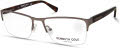 Kenneth Cole KC0313 Shiny Gunmetal (008) Eyeglasses - Color Image