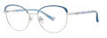 Kensie Girl Cutesy Bluetiful Eyeglasses - Color Image