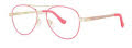 Kensie Girl Grow Pink Eyeglasses - Color Image