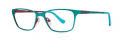 Kensie Girl Brunch Emerald Eyeglasses - Color Image