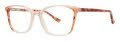 Kensie Finesse Crystal Nude Eyeglasses - Color Image