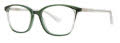 Kensie Finesse Forest Eyeglasses - Color Image