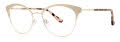 Kensie Highkey Gold Eyeglasses - Color Image