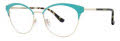 Kensie Highkey Turquoise Eyeglasses - Color Image