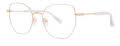 Kensie Topic White Eyeglasses - Color Image