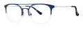 Kensie Positive Navy Eyeglasses - Color Image