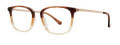 Kensie Zealous Brown Gradient Eyeglasses - Color Image