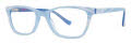 Kensie Girl Waves Blue Eyeglasses - Color Image